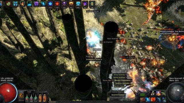 Jungle Valley 74 Enfeeble+81%extra cold dmg+30% more monster life смотреть онлайн