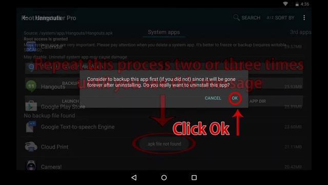 How to unistall system apps on Android Lollipop *Rooted* смотреть онлайн