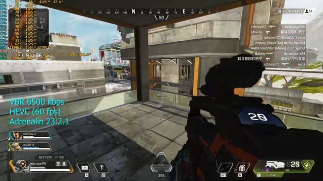 OBS Studio 29.0 Hasil Rekaman AMD Radeon RX 6600, 6500 kbps HEVC VBR 60 fps смотреть онлайн