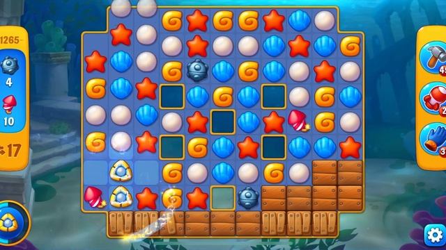 Fishdom Level 1265 смотреть онлайн