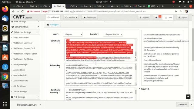 How To Install SSL in Centos Web Panel CWP смотреть онлайн