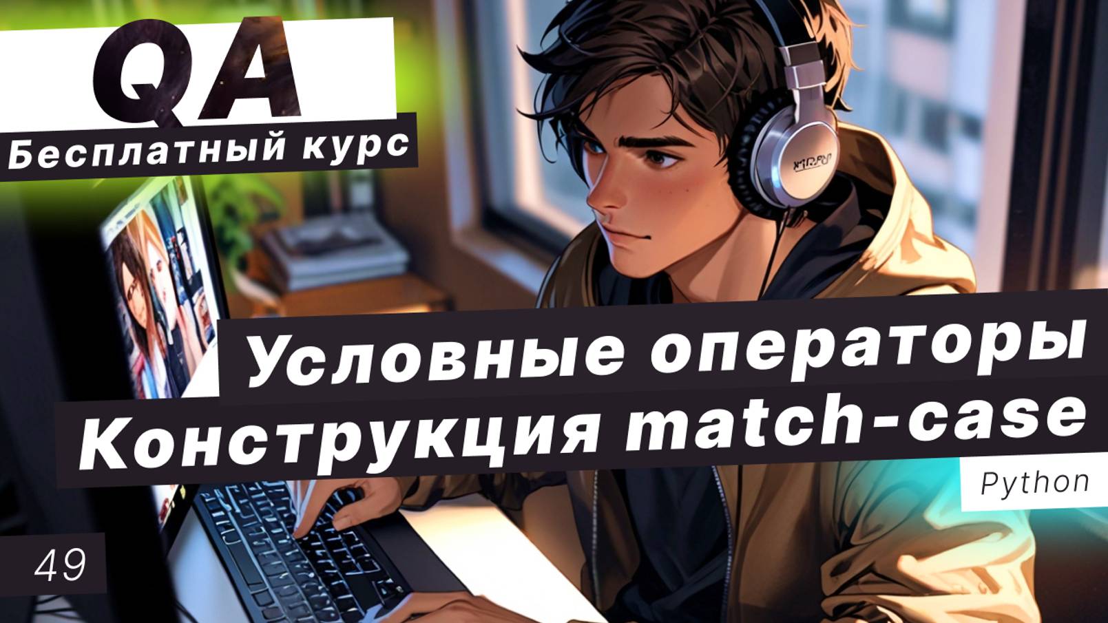 Урок 49. Когда ставить elif в Python? Практика с условными операторами. Конструкция match-case смотреть онлайн