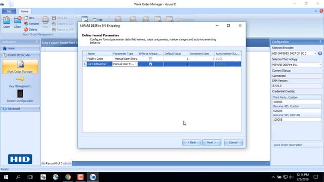 Asure ID How to encode HID format to DESFire Card смотреть онлайн
