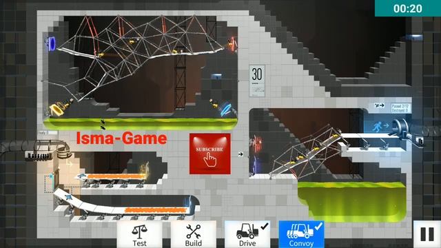 Bridge Constructor Portal Level 30 | BC Portal Day 30 (Air Show) Walkthrough Episode 30 смотреть онлайн