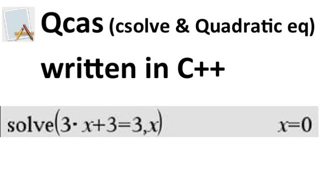 These free apps solve equation csolve quadratic - Xcas смотреть онлайн