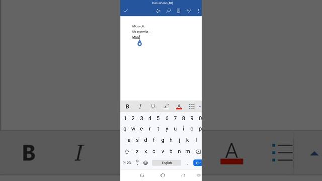 how to remove red line below k word in ms word on android phone | Ansa hameed смотреть онлайн