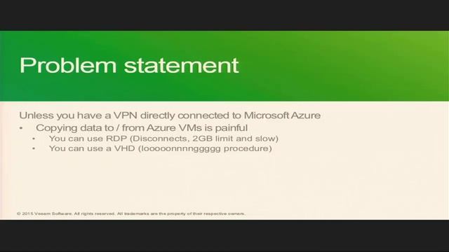 SID 2015 - Veeam Solutions смотреть онлайн