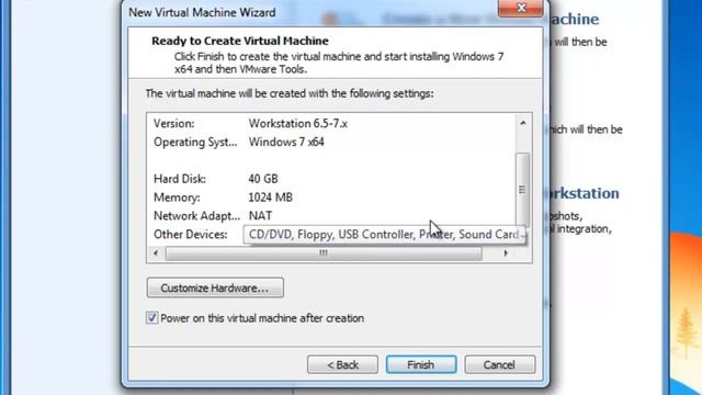 Install Windows 7 virtually Using VMWare Player смотреть онлайн