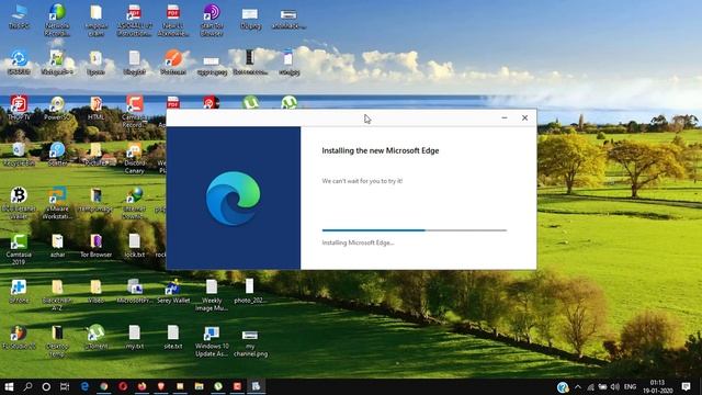 Microsoft new Chromium-based Edge browser смотреть онлайн