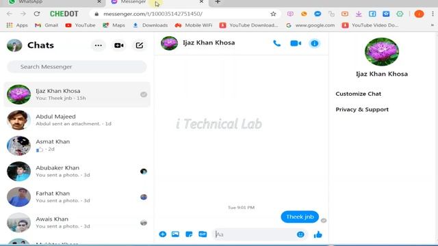 How To Open Messenger, Facebook,Whatsapp On Windows Computer & Leptops | i Technical Lab |Urdu|Hind смотреть онлайн