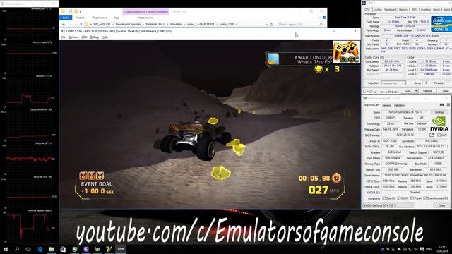 CEMU 1.5.6 Wii U Emulator - Hot Wheels: World's Best Driver (2013). Ingame. Test run on PC #2 смотреть онлайн
