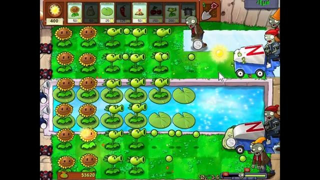 PvZ Hard Mode - Level 3-1 To Level 3-10