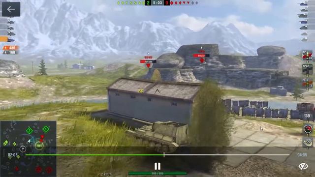WoT Blitz 2020 Tier 4 - SU-85B 1000+ damage смотреть онлайн