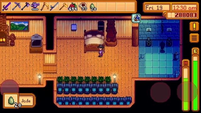 Stardew Valley Mobile (iOS/Android) Playthrough Ep 94: Vampire & Slime Charmer Rings!!! смотреть онлайн