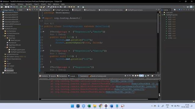 TestNG Part 3 смотреть онлайн