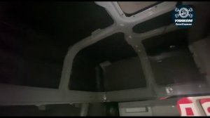 Утепление кабины на примере грузового автомобиля Foton Auman EST A.