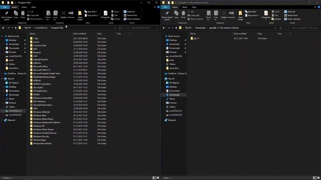 Install JDK 11 on Windows 10 смотреть онлайн
