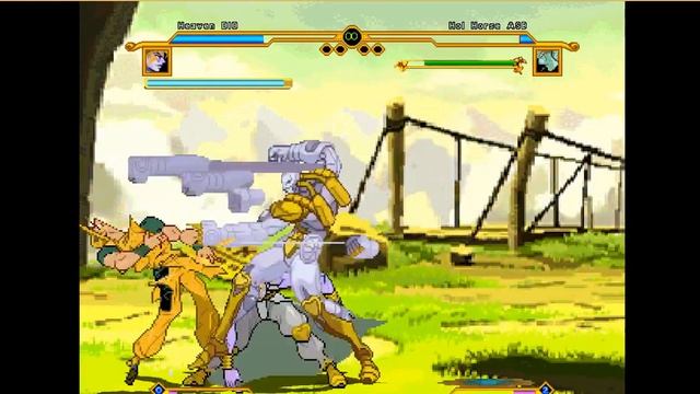 DIO Over Heaven Gameplay - JOJO Mugen 2020 смотреть онлайн