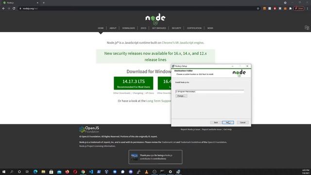 001.000 - NodeJS - Windows Install смотреть онлайн