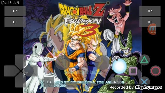 PlayStation2 PS2 Android Emulator Play! v0.30 DragonBall Z - Budokai Tenkaichi 3 Game Play смотреть онлайн