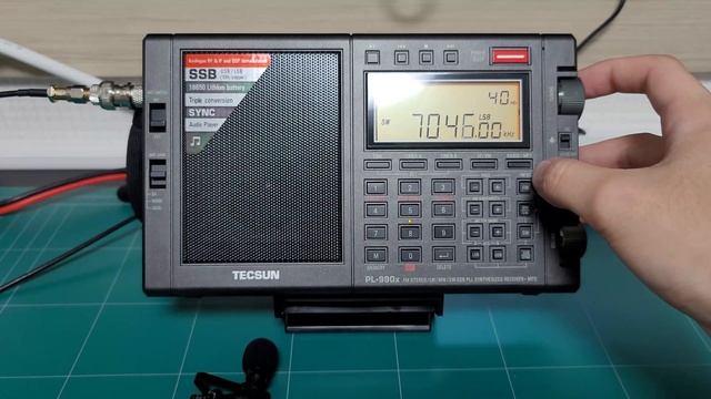 [4K video] TECSUN PL-990X 40M band Scanning смотреть онлайн