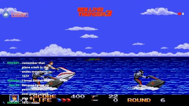 -GENESIS- ROLLING THUNDER 3 (Chat) #DaDrunkGamer #Sega #Genesis {1080/60fps} смотреть онлайн