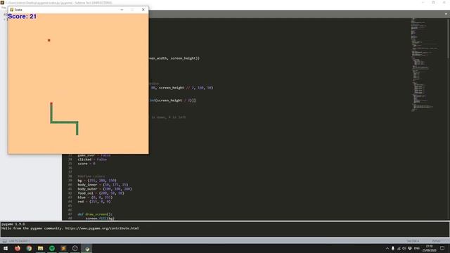 Lập trình cơ bản | Pygame cơ bản cho người mới bắt đầu trong Python | Game Rắn Săn Mồi | Bản Demon смотреть онлайн