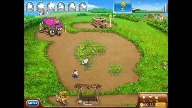 Farm Frenzy 2 gameplay in pc part 1 смотреть онлайн