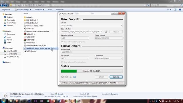 How to make Windows PE Sergei Strelec bootable drive using Rufus? смотреть онлайн