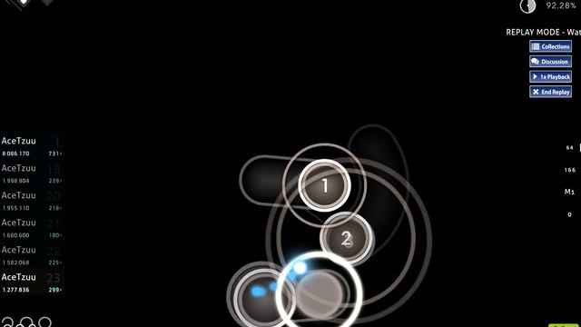 osu! 5* MAP WITH SPACED STREAM BURST смотреть онлайн