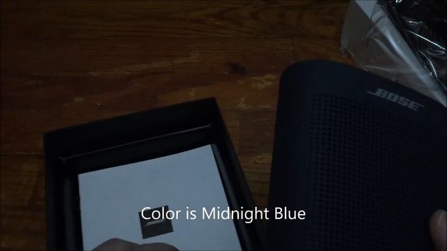 UNBOXING BOSE Soundlink Color II Portable Blue Tooth Speaker Midnight Blue (1080P)(2019) смотреть онлайн
