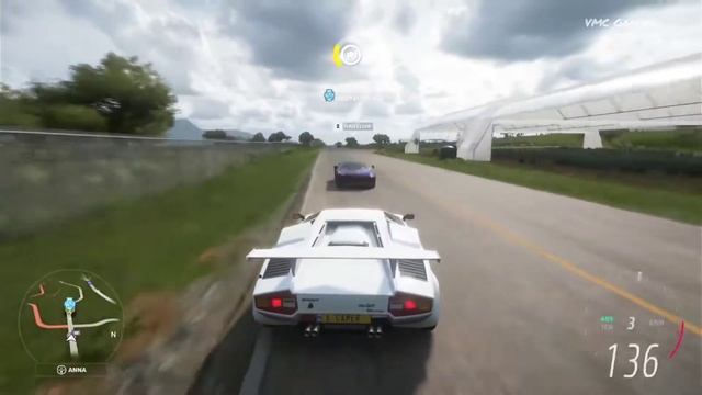 LAMBORGHINI COUNTACH LP5000 QV -1988-FH5 смотреть онлайн
