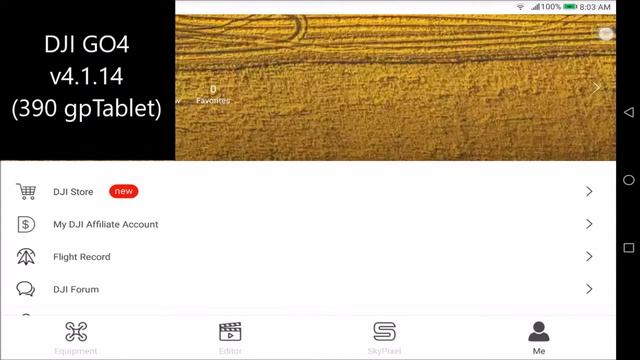 DJI GO4 v4.1.14 (390 gpTablet) has Sphere Pano смотреть онлайн
