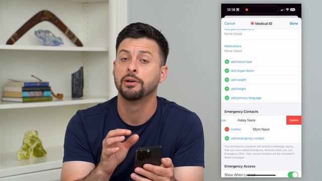 How To Delete Emergency Contacts On iPhone смотреть онлайн
