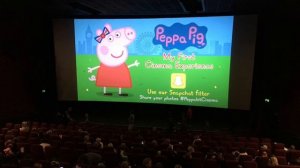 Peppa Pig, My First Cinema Experience