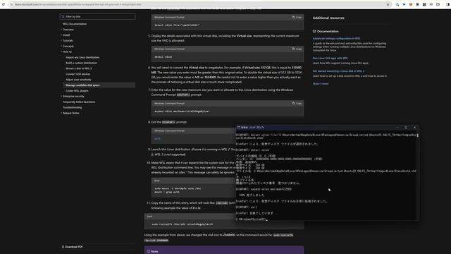 how to extend harddisk for wsl2 with windows11 [no space left on device] смотреть онлайн