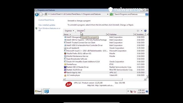 Uninstalling Programs in Safe Mode смотреть онлайн