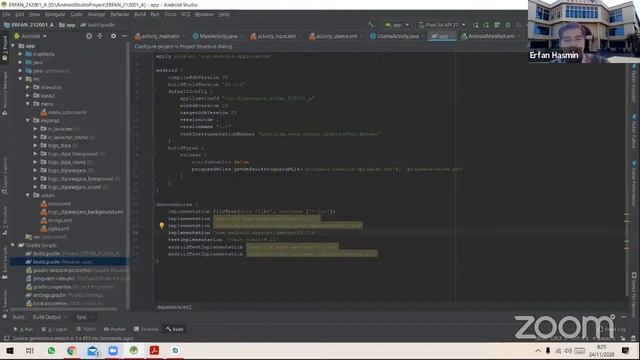 Android Studio : Option Menu & Bottom Menu смотреть онлайн