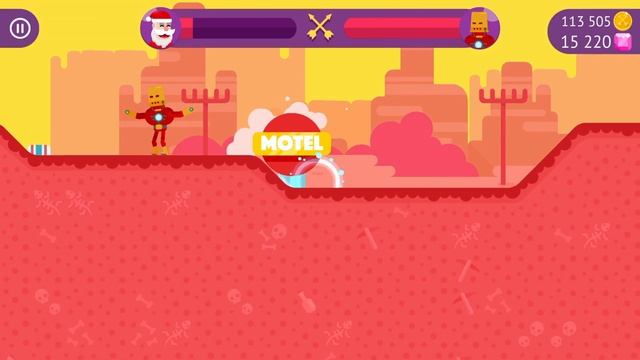 Bowmasters: Gameplay Walkthrough Part 88 - Santa Claus! (iOS, Android) смотреть онлайн