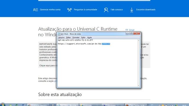 Windows UpDate trava ao atualizar Api-ms-win-crt-stdio-l1-1-0.dll смотреть онлайн