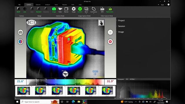 User Interface Part 4: Image Display Area in IR Flash Pro | Infrared Cameras, Inc. смотреть онлайн