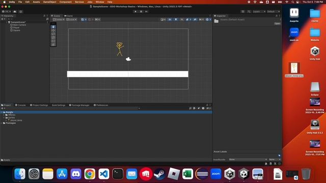 Unity Workshop: Basics - Game Dev Group 10/05/23 смотреть онлайн