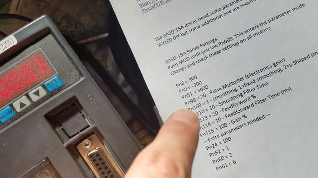 Setup AASD-15A Parameters For Use With AMC-AASD15A Controller
