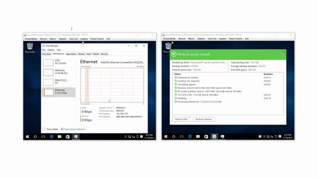 Fastest backup in the world! 10GbE / Veeam Endpoint Backup FREE / Samsung 950 PRO NVMe SSDs смотреть онлайн