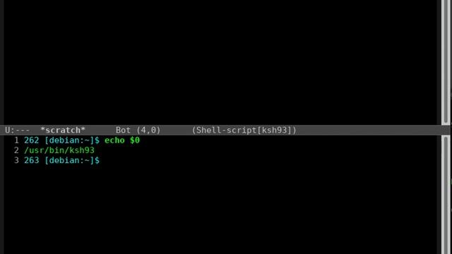 emacs ksh problem 0 смотреть онлайн