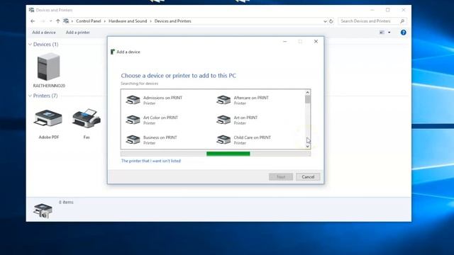 Adding Printers - Windows смотреть онлайн