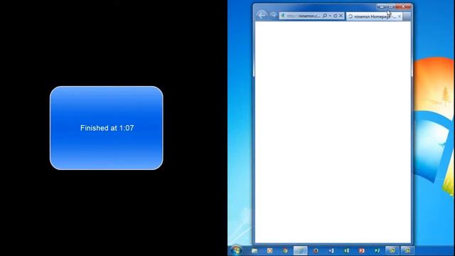 Internet Explorer vs Chrome Side by Side startup test смотреть онлайн