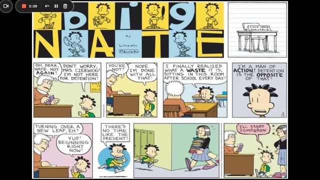 Big Nate Comic dubs for March 2023 - Lincoln Perice смотреть онлайн