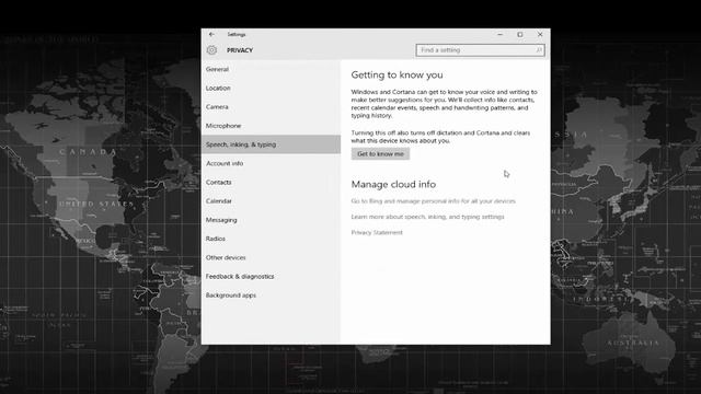 Windows 10 Privacy Settings смотреть онлайн