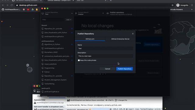 How to use GitHub and GitHub Desktop (Part 01) смотреть онлайн